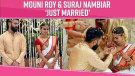 Mouni Roy ties knot with Dubai based businessman Suraj Nambiar, Wedding pictures Revealed Mouni Roy ties knot with Dubai based businessman Suraj Nambiar, Wedding pictures Revealed