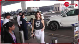 Sussanne Khan ex wife of hrithik Roshan spotted at airport with boyfriend arslan goni Sussanne Khan ex wife of hrithik Roshan spotted at airport with boyfriend arslan goni