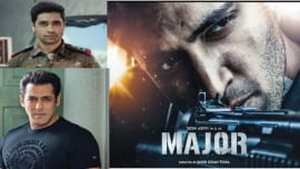 MAJOR the film trailer out, Salman Khan launched the Hindi version MAJOR the film trailer out, Salman Khan launched the Hindi version