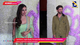 Sunil Grover and Sophie Choudry Visit Arpita Khan Sharma’s Residence For Ganpati Celebration Sunil Grover and Sophie Choudry Visit Arpita Khan Sharma’s Residence For Ganpati Celebration