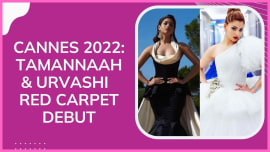 Cannes 2022: Tamannaah Bhatia and Urvashi Rautela dazzle on the red carpet Cannes 2022: Tamannaah Bhatia and Urvashi Rautela dazzle on the red carpet