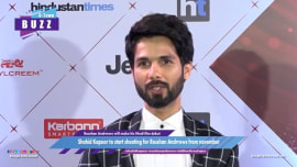 Shahid Kapoor to start shooting for Rosshan Andrrews from November Shahid Kapoor to start shooting for Rosshan Andrrews from November