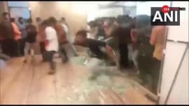 Viral: Fans create ruckus during Pawan Kalyan's movie trailer release Viral: Fans create ruckus during Pawan Kalyan's movie trailer release