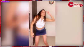 Monalisa tremendous dance on songs of Aamir Salman Shahrukh in short skirt video went viral Monalisa tremendous dance on songs of Aamir Salman Shahrukh in short skirt video went viral