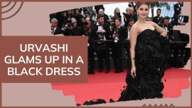 Cannes 2022: Urvashi Rautela looks ethereal in a stunning black gown Cannes 2022: Urvashi Rautela looks ethereal in a stunning black gown