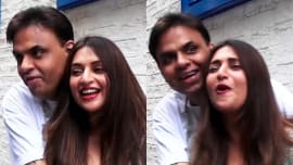Divyanka Tripathi was showered with hugs & kisses by Sandiip Sikcand Divyanka Tripathi was showered with hugs & kisses by Sandiip Sikcand