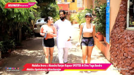 Malaika And Akansha Spotted Outdiside the Yoga Classes Malaika And Akansha Spotted Outdiside the Yoga Classes
