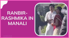 ‘Animal’: Ranbir Kapoor and Rashmika Mandanna spotted as they shoot in Manali ‘Animal’: Ranbir Kapoor and Rashmika Mandanna spotted as they shoot in Manali