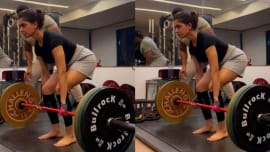 Watch! Samantha Ruth Prabhu nails 80 kg barbell deadlift in new video Watch! Samantha Ruth Prabhu nails 80 kg barbell deadlift in new video