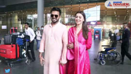 Newlyweds Hansika Motwani, Sohael Khaturiya is back to Mumbai Newlyweds Hansika Motwani, Sohael Khaturiya is back to Mumbai
