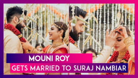 Mouni Roy Gets Married To Suraj Nambiar, Glowing Bride And Groom Tie The Knot In A Traditional Ceremony Mouni Roy Gets Married To Suraj Nambiar, Glowing Bride And Groom Tie The Knot In A Traditional Ceremony