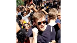 Germans dance to Bihari & Hindi songs Germans dance to Bihari & Hindi songs