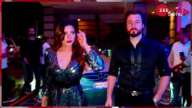 Shama Sikander romantic with husband in party seen holding hands romance in public video viral Shama Sikander romantic with husband in party seen holding hands romance in public video viral