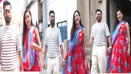 Gauahar Khan and Zaid Darbar Promote Their Song ‘Khairkare’ Gauahar Khan and Zaid Darbar Promote Their Song ‘Khairkare’