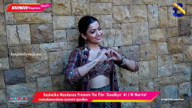 Rashmika Mandanna Promote The Film ‘Goodbye’ At J W Marriot Rashmika Mandanna Promote The Film ‘Goodbye’ At J W Marriot