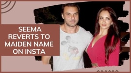 Seema Khan reverts to maiden name 'Seema Kiran Sajdeh' on Instagram Seema Khan reverts to maiden name 'Seema Kiran Sajdeh' on Instagram