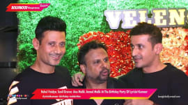 Rahul Vaidya, Sunil Grover, Anu Malik, Amaal Malik At The Birthday Party Of Lyricist Kumaar Rahul Vaidya, Sunil Grover, Anu Malik, Amaal Malik At The Birthday Party Of Lyricist Kumaar