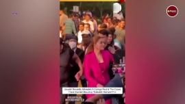 Urvashi Rautela showed bold look in pink dress in Cannes film festival Urvashi Rautela showed bold look in pink dress in Cannes film festival