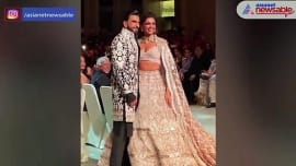 Ranveer Singh, Deepika Video walk the ramp for Manish Malhotra Ranveer Singh, Deepika Video walk the ramp for Manish Malhotra