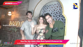 Umar Riaz, Rajiv Adatia and Neha Bhasin Spotted At Restaurant Juhu Umar Riaz, Rajiv Adatia and Neha Bhasin Spotted At Restaurant Juhu