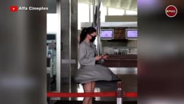 urvashi rautela Oops Moment On Airport Outfit Dress Viral Video trending video urvashi rautela Oops Moment On Airport Outfit Dress Viral Video trending video