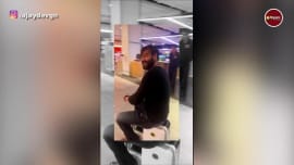 viral video entertainment bollywood ajay devgn rides suitcase scooter viral video entertainment bollywood ajay devgn rides suitcase scooter