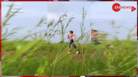 Sunny Leone sexy actress bold sports bra in village recreating srk movie scene of ddlj watch now Sunny Leone sexy actress bold sports bra in village recreating srk movie scene of ddlj watch now