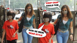 Hrithik's ex-wife Suzanne Khan spotted at Kromakay salon Juhu. Suzanne's second home. Hrithik's ex-wife Suzanne Khan spotted at Kromakay salon Juhu. Suzanne's second home.