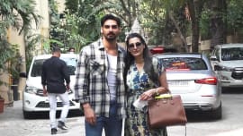 Ahan Shetty With Mom, Tara Sutaria and Milan Luthar spotted at Sajid Nadiadwala’s House Ahan Shetty With Mom, Tara Sutaria and Milan Luthar spotted at Sajid Nadiadwala’s House