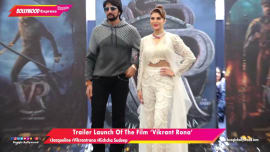 Kichcha Sudeep And Jacqueline Fernandez At Trailer Launch Of Film ‘Vikrant Rona’ Kichcha Sudeep And Jacqueline Fernandez At Trailer Launch Of Film ‘Vikrant Rona’
