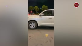 salman khan seen getting down from his bullet proof car which is worth of crore salman khan seen getting down from his bullet proof car which is worth of crore