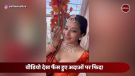 bhojpuri actress monalisa raises the temperature of internet in saree bhojpuri actress monalisa raises the temperature of internet in saree